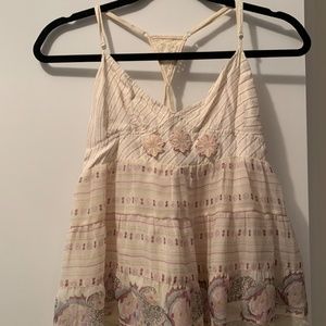 Free People retro babydoll top